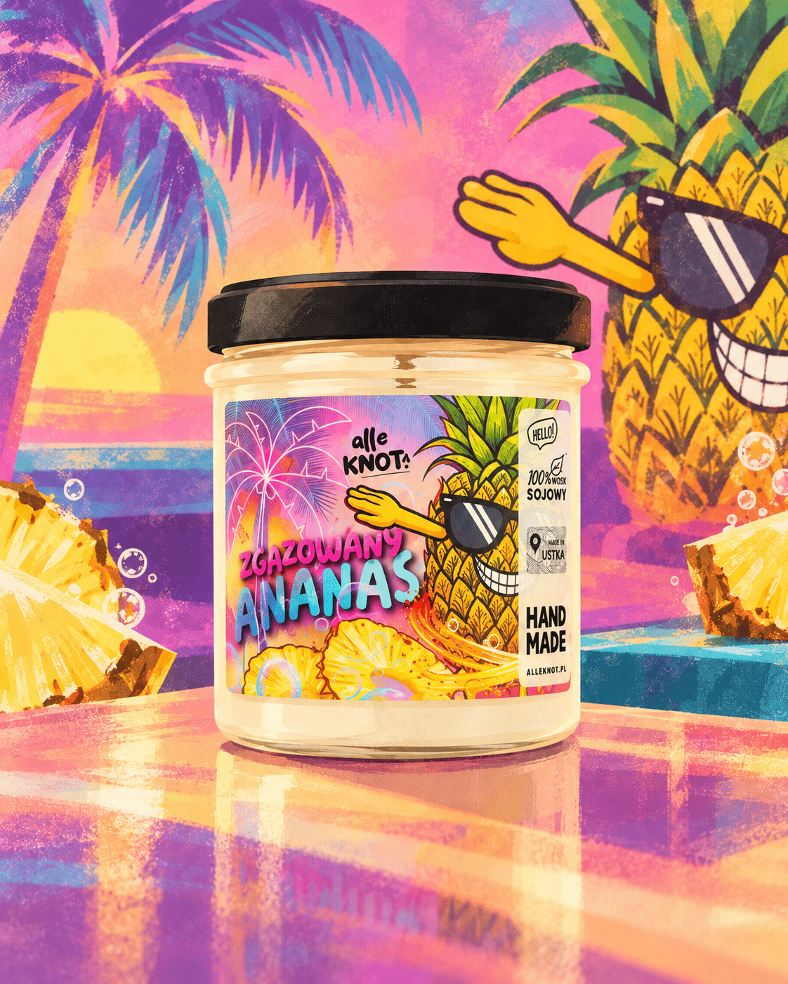 Zgazowany Ananas
